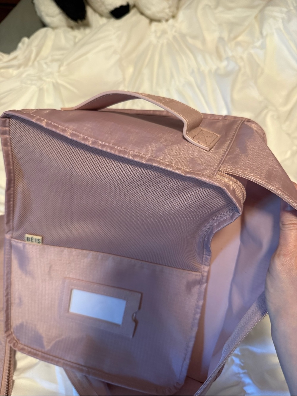 2 Pack - BEIS Packing Cubes in Atlas Pink - Picture 6 of 9